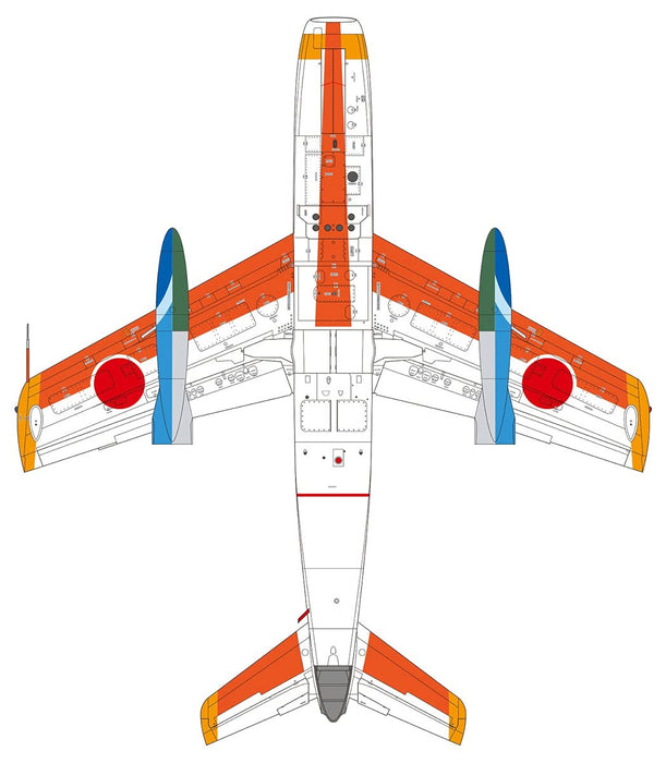 PLATZ 1/72 Air Self-Defense Force T-1B Jet Trainer Komaki T-1 Final (Unit 863)_4