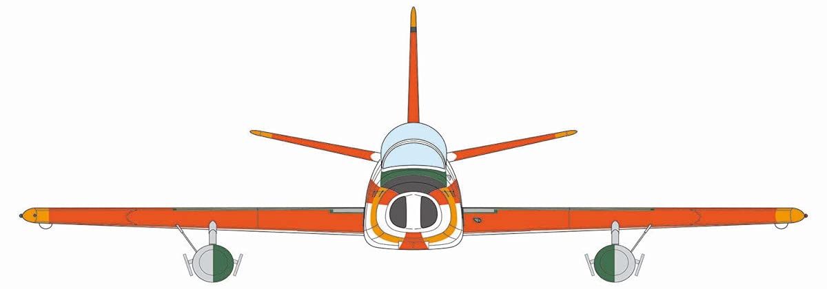 PLATZ 1/72 Air Self-Defense Force T-1B Jet Trainer Komaki T-1 Final (Unit 863)_5