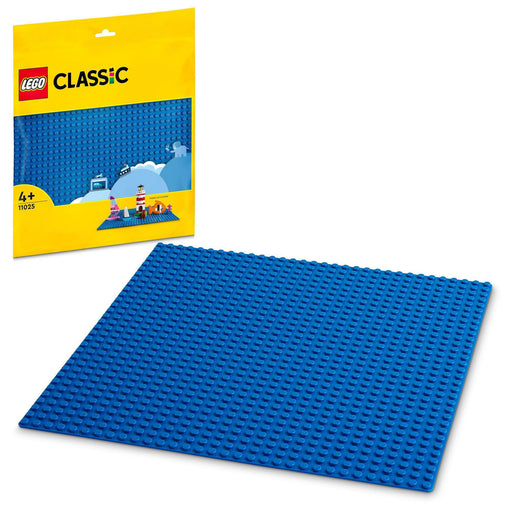 LEGO Classic Blue Baseplate 11025 Plastic 1 piece 32x32 Convex for 4 years old+_1