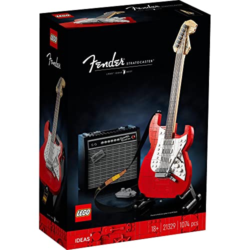LEGO Fender Stratocaster 21329 (1074 pcs) Red NEW from Japan_1