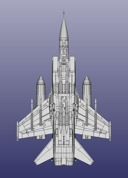 Hma Yakouun no Sarissa 1/144 scale MiG-31 Semargl Plastic Model kit L160mm NEW_5