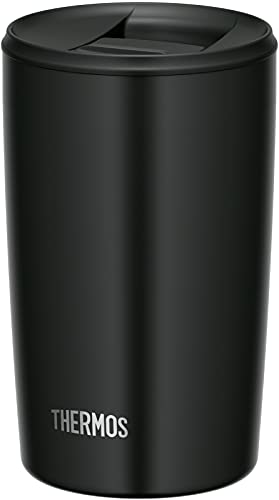 Thermos Vacuum Insulated Tumbler with Lid 400ml Black JDP-400 BK Stainless Steel_1