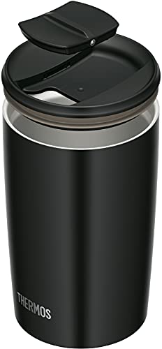 Thermos Vacuum Insulated Tumbler with Lid 400ml Black JDP-400 BK Stainless Steel_3