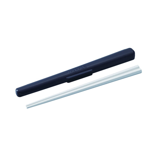 Thermos Chopsticks & Case 18cm Navy CPF-180 NVY Hexagonal shape, Silent Case NEW_1