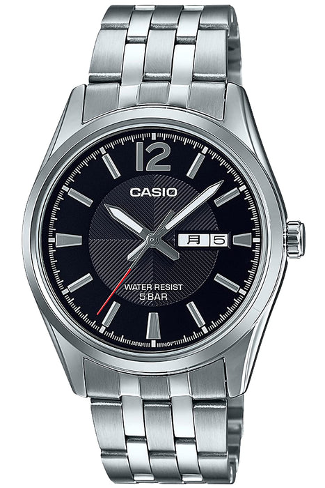 CASIO Collection MTP-1335DJ-1AJF Men's Watch Silver/Black blister pack NEW_1