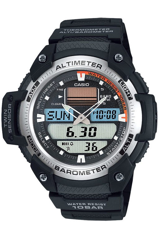 CASIO Collection Quartz SPORTS GEAR Men's Watch Black SGW-400H-1BJH Resin NEW_1