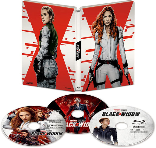 Black Widow 4K Ultra HD+3D+Blu-ray+Steelbook First Limited Edition VWAS-7264 NEW_1