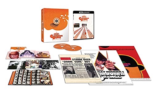 A Clockwork Orange 4K ULTRA HD Blu-ray BD 2 Disc Booklet Card Warner Bros. NEW_1