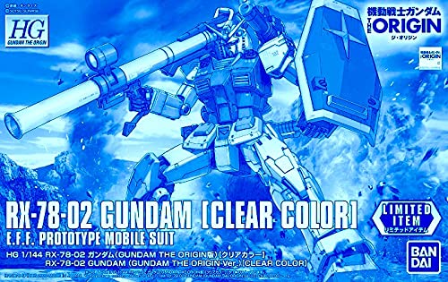 HG 1/144 RX-78-02 Gundam GUNDAM THE ORIGIN version [Clear color] Model Kit NEW_4