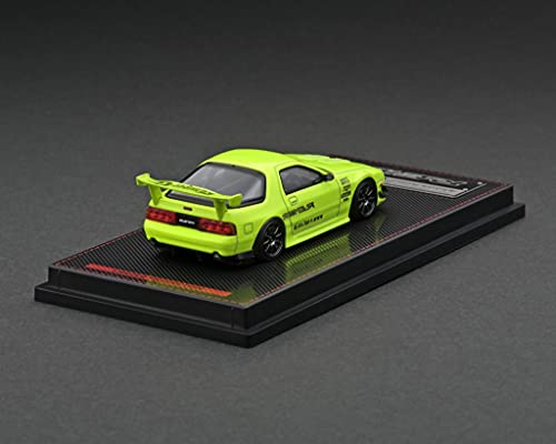 ignition model 1/64 Mazda RX-7 (FC3S) RE Amemiya Yellow Green Model Car IG2497_2