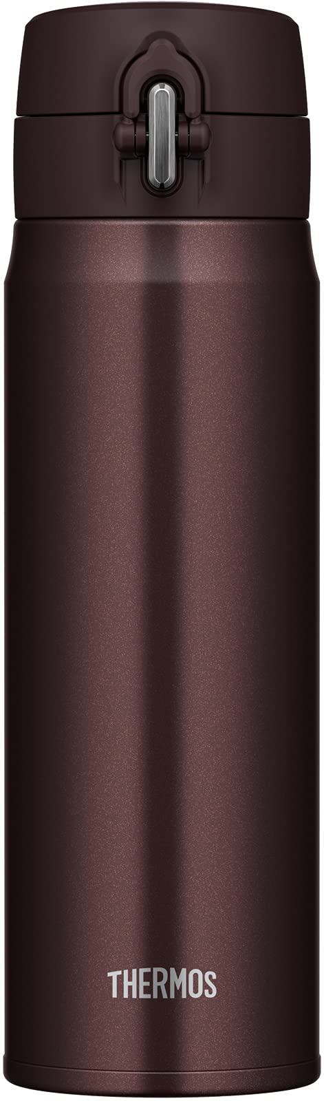 Thermos Water Bottle Vacuum Insulated Mobile Mug 500ml Brown JOH-500 BW NEW_2