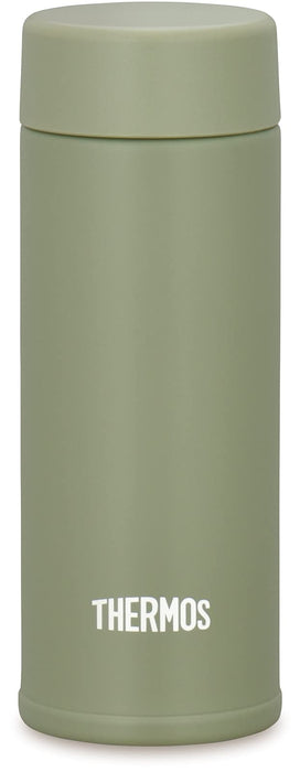 [Small model] Thermos water bottle pocket mug 120ml Khaki JOJ-120 KKI Stainless_1