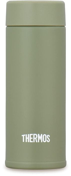 [Small model] Thermos water bottle pocket mug 120ml Khaki JOJ-120 KKI Stainless_2