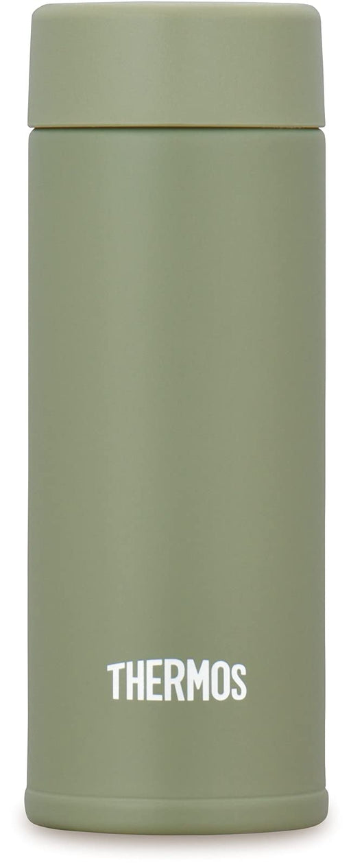 [Small model] Thermos water bottle pocket mug 120ml Khaki JOJ-120 KKI Stainless_2