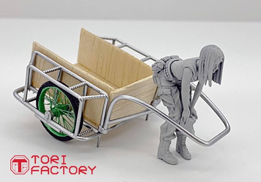 Tori Factory 1/24 Accessory Series Cart Resin Kit ZA-011B Diorama Accessory NEW_4