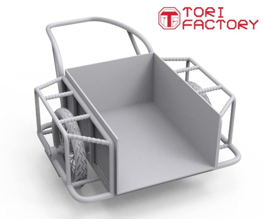 Tori Factory 1/24 Accessory Series Cart Resin Kit ZA-011B Diorama Accessory NEW_8
