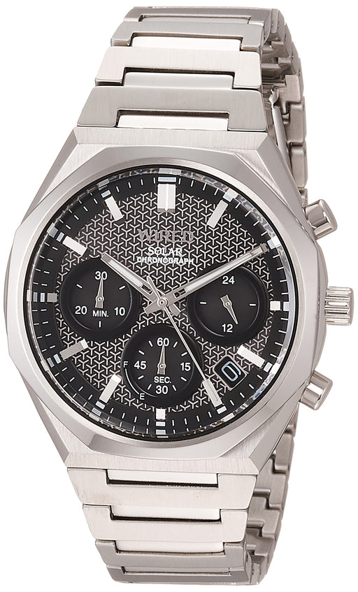 SEIKO AGAD417 WIRED REFLECTION Solar Chronograph Model Men's Stainless Steel NEW_1