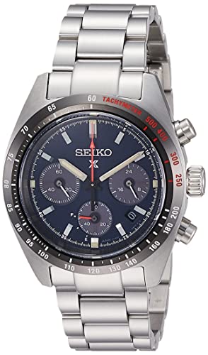 SEIKO PROSPEX SPEEDTIMER SBDL087 Solar Watch Stainless Steel Silver NEW_1