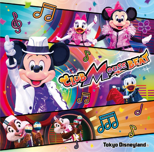 Tokyo Disneyland Club Mouse Beat CD UWCD-6047 Standard Edition Tommorow Land NEW_1