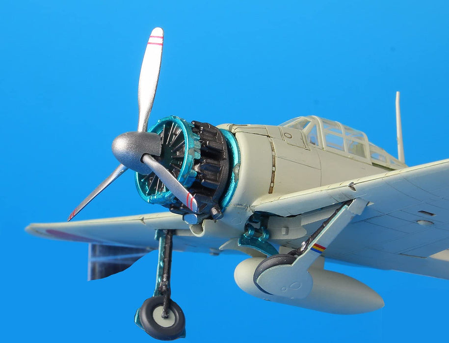 PLATZ 1/72 Full Movement Series World War II Japan Navy Zero Fighter Type 21 ZY1_6