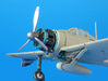 PLATZ 1/72 Full Movement Series World War II Japan Navy Zero Fighter Type 21 ZY1_6