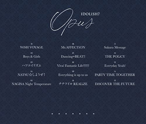 [CD] Opus (Normal Edition) / IDOLiSH7 2nd Album NEW from Japan_2