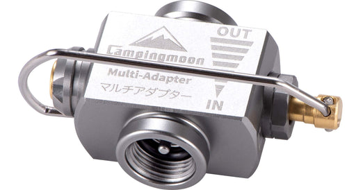 Camping MOON Multi Gas Adapter super duralumin Aluminum 45(90)x15x29mm NEW_1