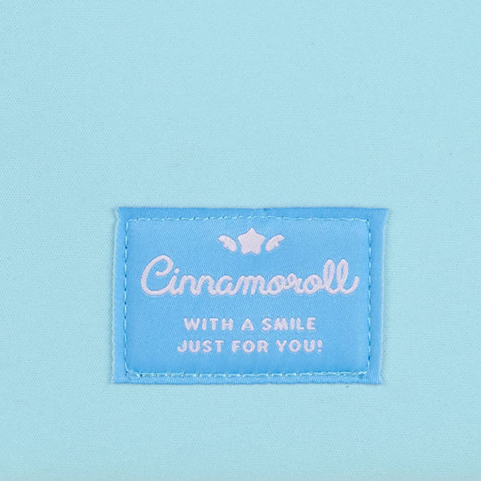 SANRIO Cinamoroll Gadget Case 930997 Polyester 21x2.5x13cm Double Zip Blue NEW_5