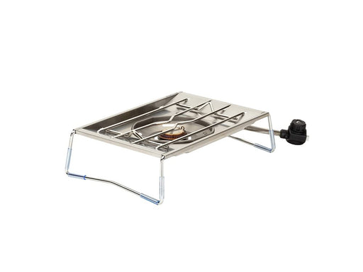 Snow Peak GS-450R flat burner [Gas cans are not included] Stainless Steel Silver_2