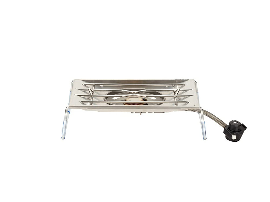 Snow Peak GS-450R flat burner [Gas cans are not included] Stainless Steel Silver_3