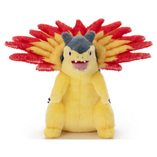 TAKARATOMY A.R.T.S Plush doll Pokemon Get "I Choose you!" Typhlosion ‎713828 NEW_1
