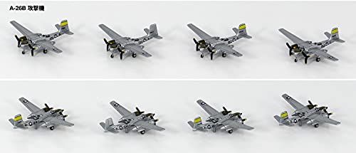 PIT-ROAD 1/700 SKY WAVE Series WWII US Warplanes Set 4 Kit S65 NEW from Japan_5