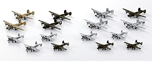 PIT-ROAD 1/700 SKY WAVE Series WWII US Warplanes Set 3 Kit S64 NEW from Japan_2