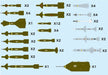 PLATZ 1/144 MODERN AIRCRAFT WEAPON SET 2 Guided Bomb & Missile '70 Kit AW-2 NEW_6