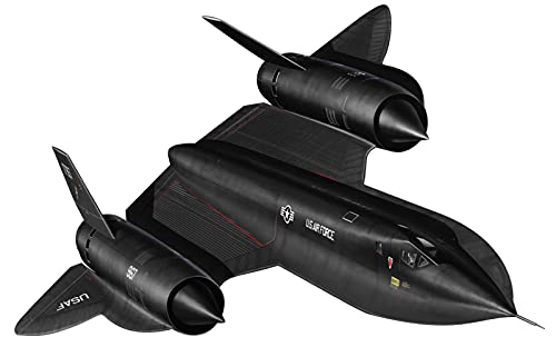 PLATZ 1/144 USAF HIGH ALTITUDE RECONNAISSANCE AIRCRAFT SR-71A Blackbird Kit NEW_1