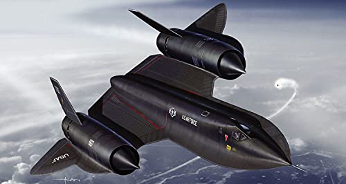 PLATZ 1/144 USAF HIGH ALTITUDE RECONNAISSANCE AIRCRAFT SR-71A Blackbird Kit NEW_5