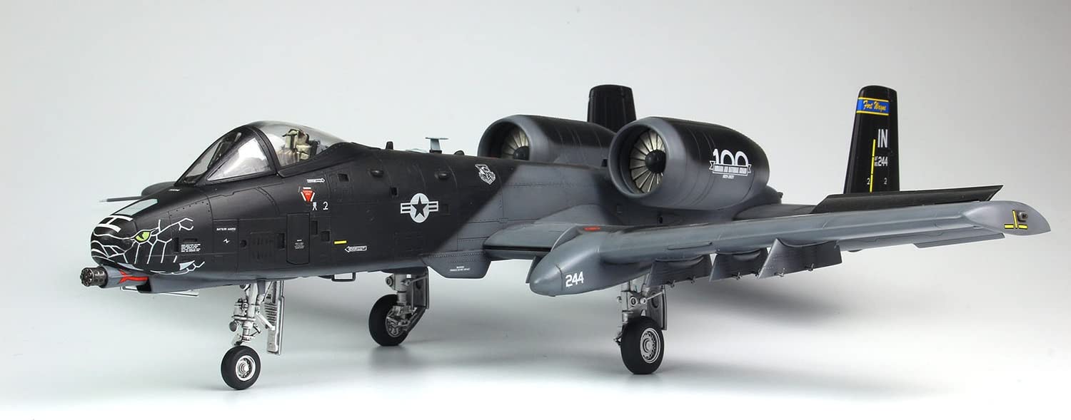 Platts 1/48 U.S. Air Force Attack Aircraft A-10C Thunderbolt II Black TPA-7 NEW_7