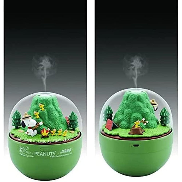 Shine Peanuts Gang Snoopy beagle scout humidifier 12Dx12Wx14Hcm Green Plastic_3