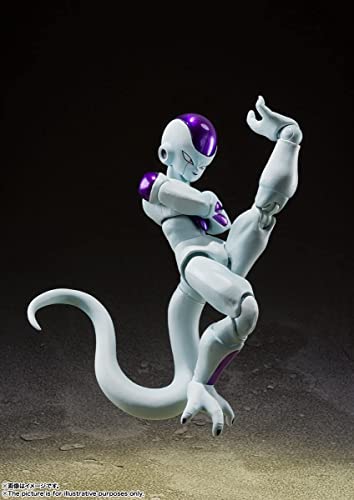 S.H.Figuarts Dragon Ball Z Frieza 4th Form Figure 120mm ABS&PVC BAS62977 NEW_3