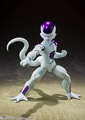 S.H.Figuarts Dragon Ball Z Frieza 4th Form Figure 120mm ABS&PVC BAS62977 NEW_4
