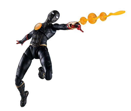 S.H.Figuarts Spider-Man [Black & Gold Suit] 150mm ABS&PVC Action Figure NEW_1