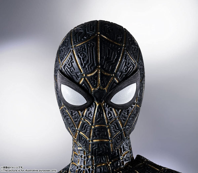 S.H.Figuarts Spider-Man [Black & Gold Suit] 150mm ABS&PVC Action Figure NEW_7