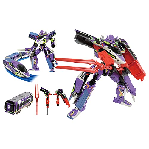 TAKARA TOMY Plarail SHINKALION Z 500 mu SKY TYPE EVA Shinkansen Transforming NEW_1