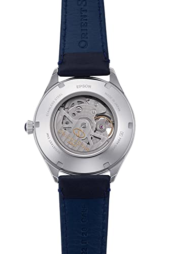 Orient Star RK-AT0203L Blue Dial Mechanical Automatic Skeleton Men's Watch NEW_4