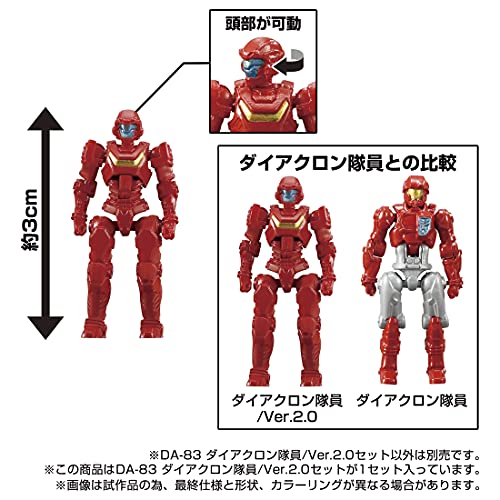 Diaclone DA-83 Diaclone Member / Ver.2.0 5 Set NEW from Japan_5