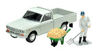 TOMICA LIMITED VINTAGE LV-195c 1/64 DATSUN TRUCK 1300DX w/ Figure 314950 NEW_1