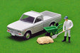 TOMICA LIMITED VINTAGE LV-195c 1/64 DATSUN TRUCK 1300DX w/ Figure 314950 NEW_5