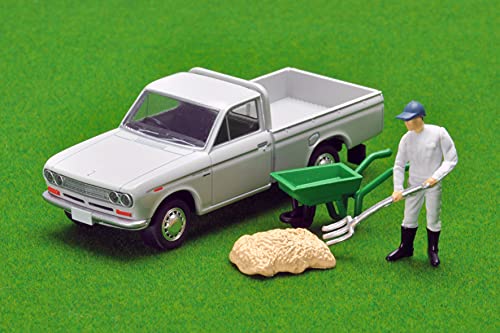 TOMICA LIMITED VINTAGE LV-195c 1/64 DATSUN TRUCK 1300DX w/ Figure 314950 NEW_5