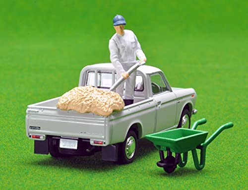 TOMICA LIMITED VINTAGE LV-195c 1/64 DATSUN TRUCK 1300DX w/ Figure 314950 NEW_7