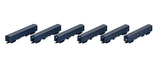 TOMIX N Gauge JNR Coaches Series OHA61 (Blue) 6-Car Set 98779 Model Train NEW_2